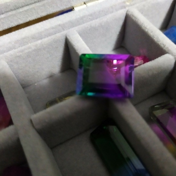 Colorful candy bi color tri color Gemstone… - Picture 7 of 8